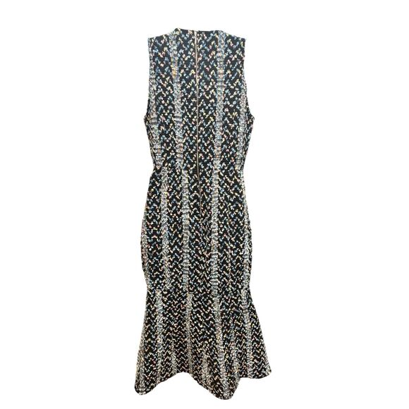 Elliatt Ada Chevron Back Side Slit Dress in Multi NWT Size XL - Picture 5 of 10